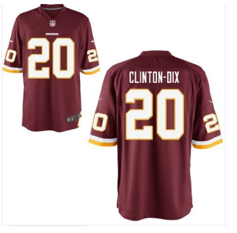 Ha Ha Clinton-Dix Washington Redskins Stiched Burgundy Jersey