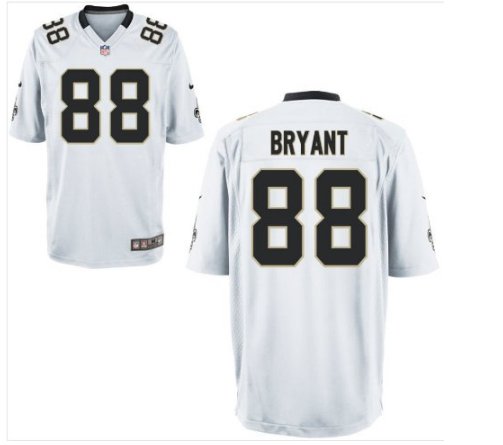 Dez Bryant New Orleans Saints Stiched White Jersey