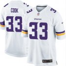 Mens Minnesota Vikings Dalvin Cook Game Jersey White