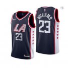 Men's LA Clippers #23 Lou Williams Basketball Jersey Black City Edition 2019
