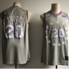 Men's Philadelphia 76ers #20 Markelle Fultz Gary Basketball Jersey