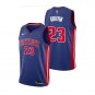 Men's Detroit Pistons #23 Blake Griffin Jersey Blue City Edition