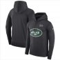 Men's New York Jets Crucial Catch Performance Pullover Hoodie Anthracite