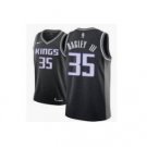 Men's NBA 2018-19 Marvin Bagley III Kings Statement Black Jersey