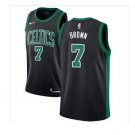 Men's Jaylen Brown #7 Basketball Jersey Shirt Black