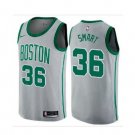 Men's Marcus Smart #36 City Edition Basketball Jersey Shirt Gray