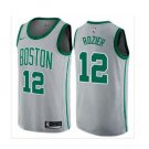 Men's Terry Rozier #12 City Edition Basketball Jersey Shirt Gray