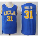 UCLA Bruins #31 The Key Mr. Reggie Miller Blue College Basketball Jersey