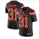 Cleveland Browns #31 Nick Chubb Brown Men's Stitched Limited Jersey