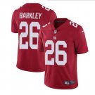 Men's #26 Saquon Barkley color rush limited jersey red.png