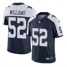 Dallas Cowboys #52 Connor Williams Navy Blue Men's Limited Jersey