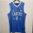 Men's All Star #2 Lonzo Ball Blue Basketball Stitched Jersey
