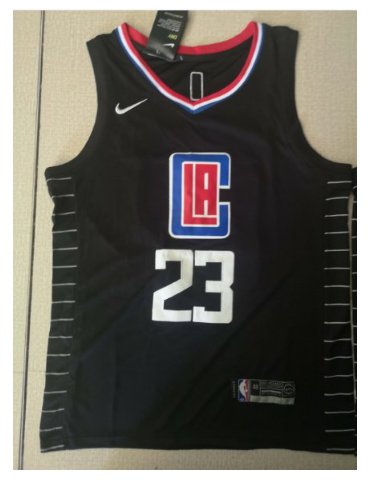 Men's LA Clippers #23 Lou Williams Jersey Black City Edition 2019 New