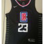Men's LA Clippers #23 Lou Williams Jersey Black City Edition 2019 New