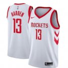 Men's Houston Rockets James Harden Nike White Swingman Jersey - Association Edition