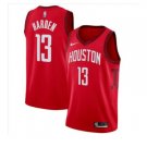 Men's Houston Rockets 13 James Harden Basketball Jersey Red Earned Edition 2019