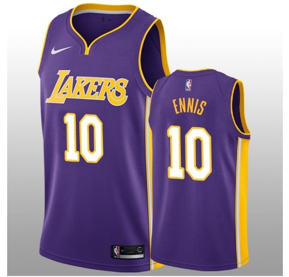 Purple Tyler Ennis Jersey Statement Men's Lakers