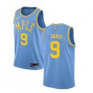 Men's Nike Los Angeles Lakers #9 Rajon Rondo Royal Blue NBA Swingman Hardwood Classics Jersey