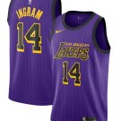 Men's Los Angeles Lakers Brandon Ingram Nike Purple 2018/19 Swingman Jersey – City Edition