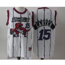Men's Toronto Raptors #15 Vince Carter Basketball Jersey White