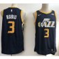 New Utah Jazz #3 Ricky Rubio Men's Basketball Jersey Replica