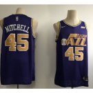 Men's Utah Jazz #45 Donovan Mitchell Basketball Jersey Stitched
