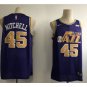 Men's Utah Jazz #45 Donovan Mitchell Basketball Jersey Stitched