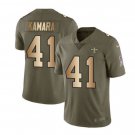 New Orleans Saints #41 Alvin Kamara Olive Gold Men's Limited Jersey