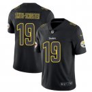 Black JuJu Smith-Schuster Men's Jersey - NFL Pittsburgh Steelers #19 Limited Rush