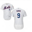 Men's Brandon Nimmo New York Mets Flex Base jersey white