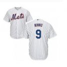 Men's Brandon Nimmo New York Mets cool Base jersey white