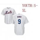 Youth Brandon Nimmo #9 New York Mets white cool base baseball Jersey
