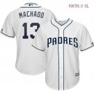 Youth Manny Machado San Diego Padres Cool Base Jersey white