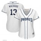 Women's Manny Machado San Diego Padres Cool Base Jersey White