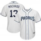 Men's Manny Machado San Diego Padres cool Base jersey white