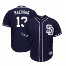 Men's Manny Machado San Diego Padres cool Base jersey blue