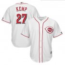 Men's Matt Kemp Cincinnati Reds cool Base jersey white