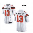 Men's Odell Beckham jr Cleveland Browns game jersey white
