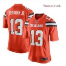 Women's Odell Beckham jr Cleveland Browns game jersey orange