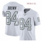 Youth Kid Antonio Brown Oakland Raiders jersey white