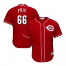 Men's Los Angeles Dodgers #66 Yasiel Puig 2019 Baseball Jersey Red