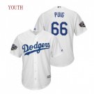 Youth World Series Los Angeles Dodgers #66 Yasiel Puig Jersey White