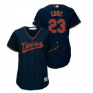 Men's Minnesota Twins Navy blue #23 Cool Base Nelson Cruz Alternate Jersey