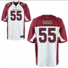 Men's Terrell Suggs Arizona Cardinals game jersey stitched white