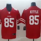 Men's 49ers 85# George Kittle Limited Jersey Red
