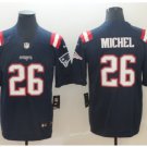 Men's New England Patriots 26# Sony Michel Limited Jersey Navy