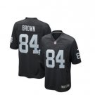 Men's Antonio Brown Oakland Raiders game jersey black