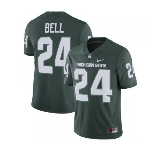 Men's Michigan State Spartans Le'Veon Bell Jersey College Green