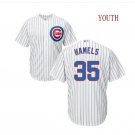 Youth Chicago Cubs #35 Cole Hamels white home cool base Jersey