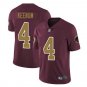 Men's Case Keenum #4 washington Redskins color rush Limited jersey Red